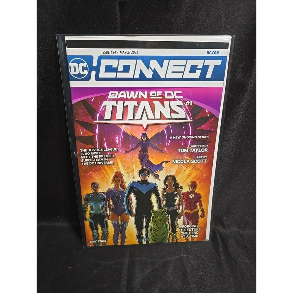 DC CONNECT #34 DAWN OF DC TITANS RAVEN NIGHTWING STARFIRE NICOLA SCOTT 2023